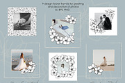 Apple blossom & fruit. Vector set, a Decorative Illustration by ON_lineart_store (Thumbnail 6 of 12)