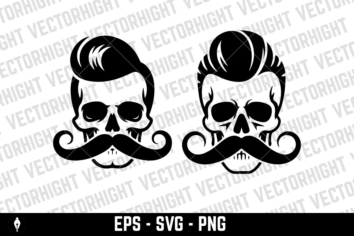vector icon of a skull, a Person Illustration by Vectorhight (Photo 2 of 3)