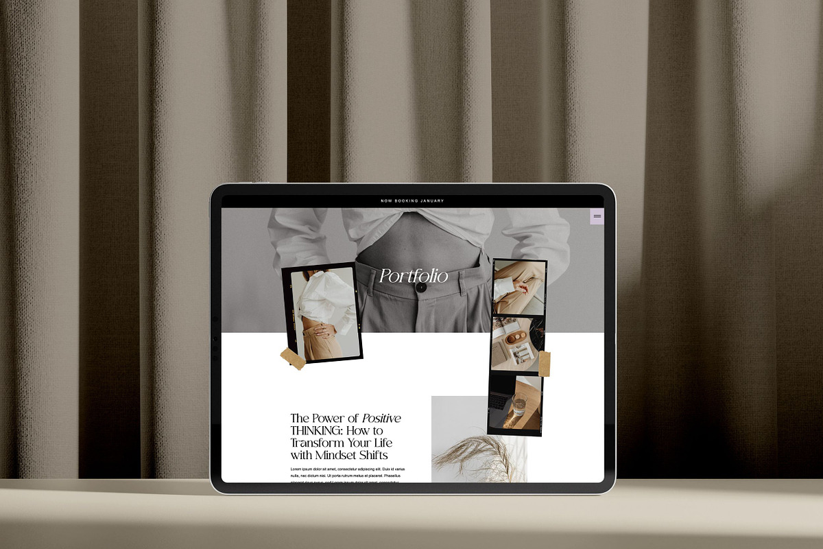 Showit Website Template, a Websites & App Template by Amaré Creative (Photo 6 of 8)