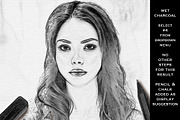 25 Master Class Charcoal Effects PSE, an Action Add-On by Pencil Pixels (Thumbnail 13 of 17)