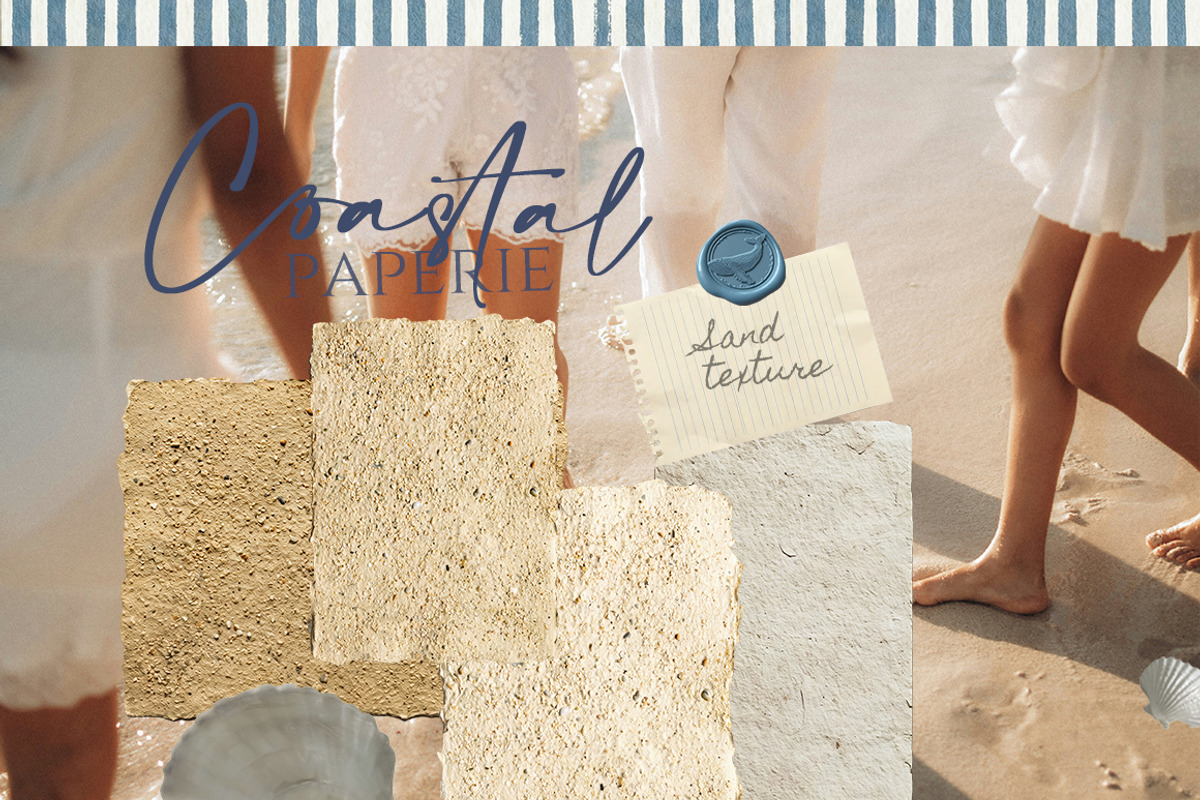 Coastal paper 180+ Vintage textures, an Object Graphic by 60secondsArt (Photo 9 of 12)