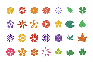 Flowers and Leaves