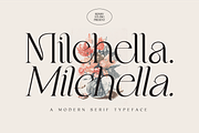 Milchella Beauty Elegant Serif, a Serif Font by Ronny Studio (Thumbnail 1 of 17)