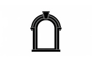 Vintage Arch Window Silhouette, a Graphic by hafijul (Thumbnail 8 of 10)