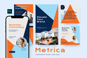 Metrica - Instagram Stories and Post