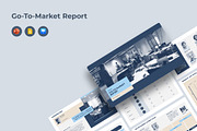 Go To Market Presentation Template, a Presentation Template by JetzTemplates (Thumbnail 1 of 4)