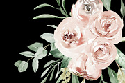 Dusty Roses Boho Watercolor, an Object Illustration by Olga Koelsch (Thumbnail 12 of 13)