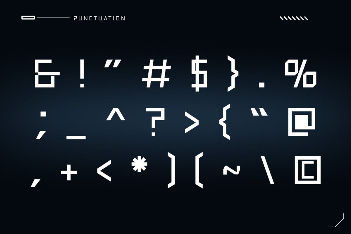Cybernex – Futuristic Display Font, a Sans Serif Font by Vadovastd (Photo 3 of 7)