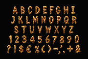 Golden Drip Font, a Handwritten Font by Handmadefont (Thumbnail 2 of 14)