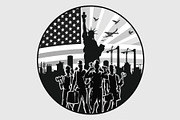 Worker Silhouette Vector Set, an Illustration by musafir_fashion (Thumbnail 10 of 21)