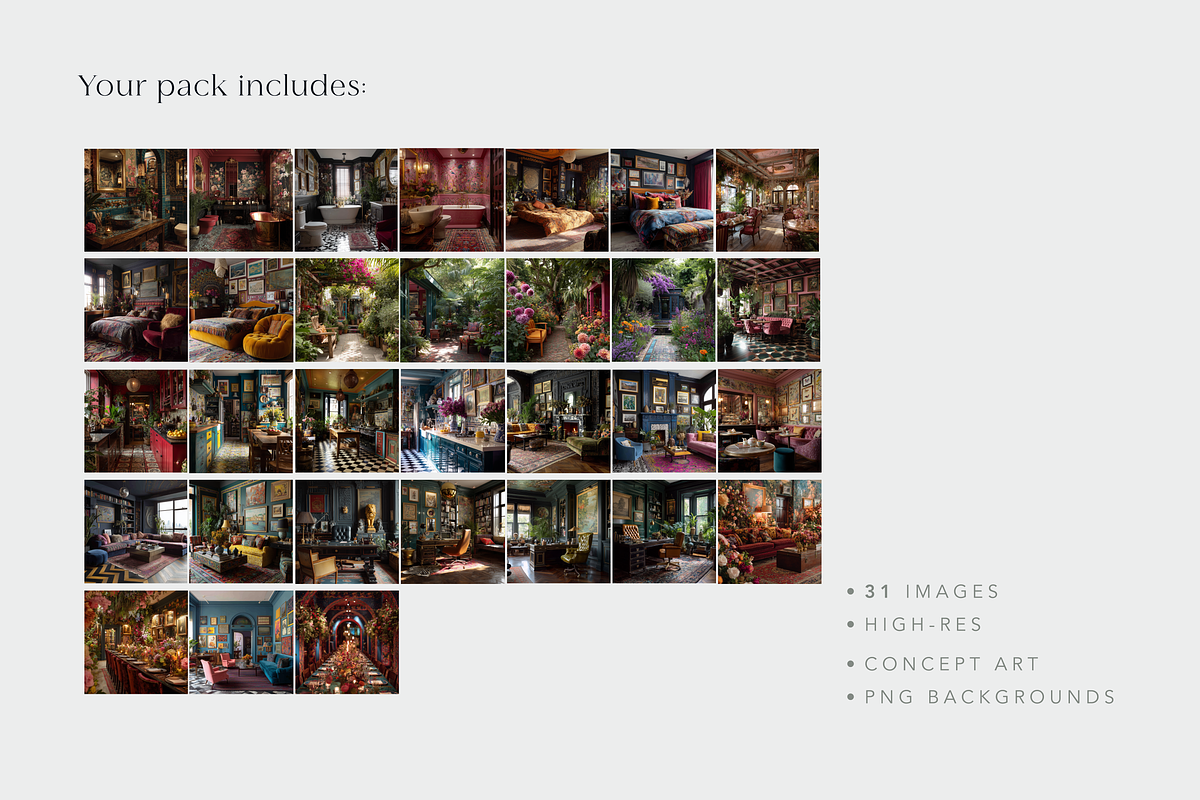 Maximalist Rooms, an Arts & Entertainment Photo by Typedreams.site (Photo 6 of 7)