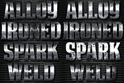 32 Extreme Metal Layer Styles 2, a Brushes & More by DesignFathoms (Thumbnail 2 of 2)