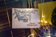 Retro Christmas Tree Branch, a Decorative Illustration by Countryside life (Thumbnail 3 of 5)