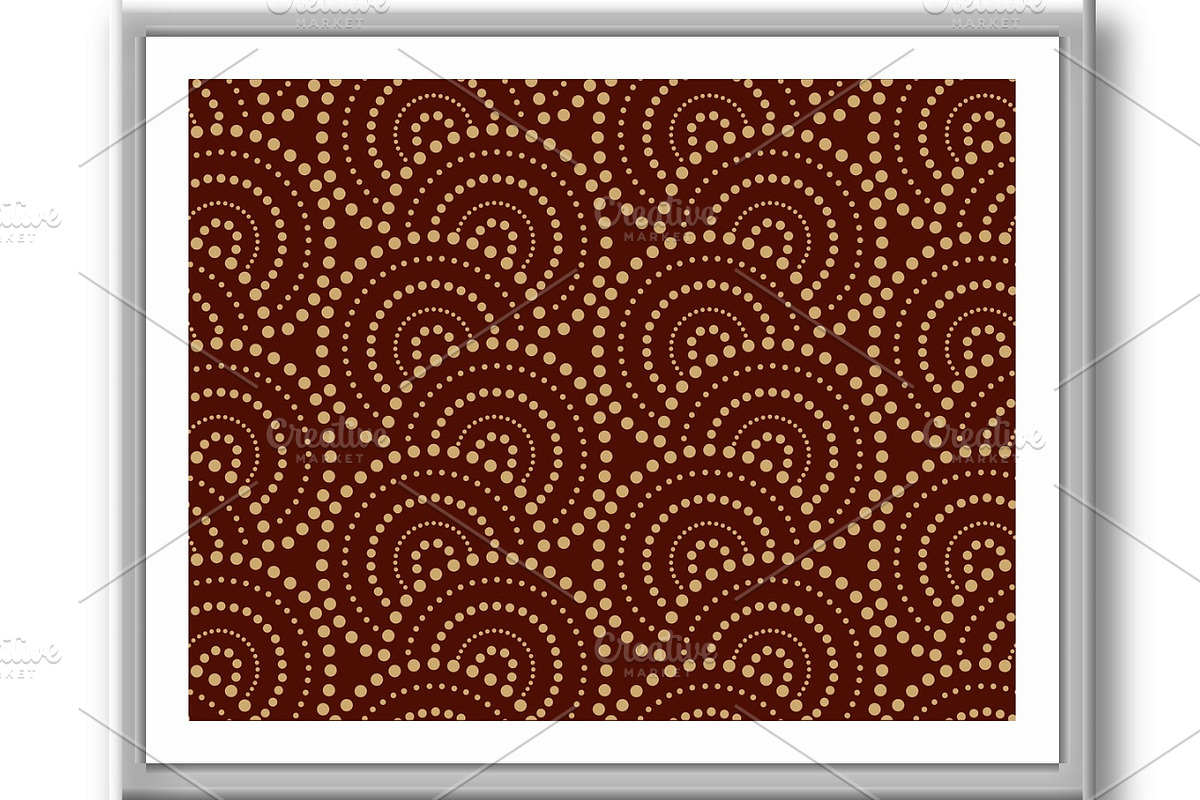 The geometric pattern with wavy, a Decorative Illustration by RODINA (Photo 3 of 3)