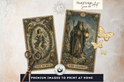 The Verdigris Oracle Tarot Cards, a Decorative Illustration by ThatsDesignArt (Thumbnail 8 of 11)