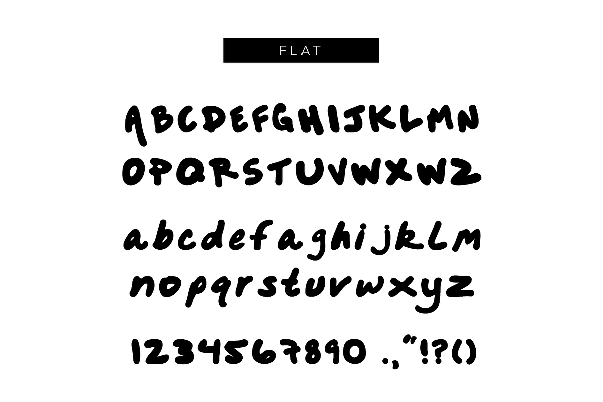 Dark Bubble Font, a Font by OMG IT'S LINDZ (Photo 6 of 7)
