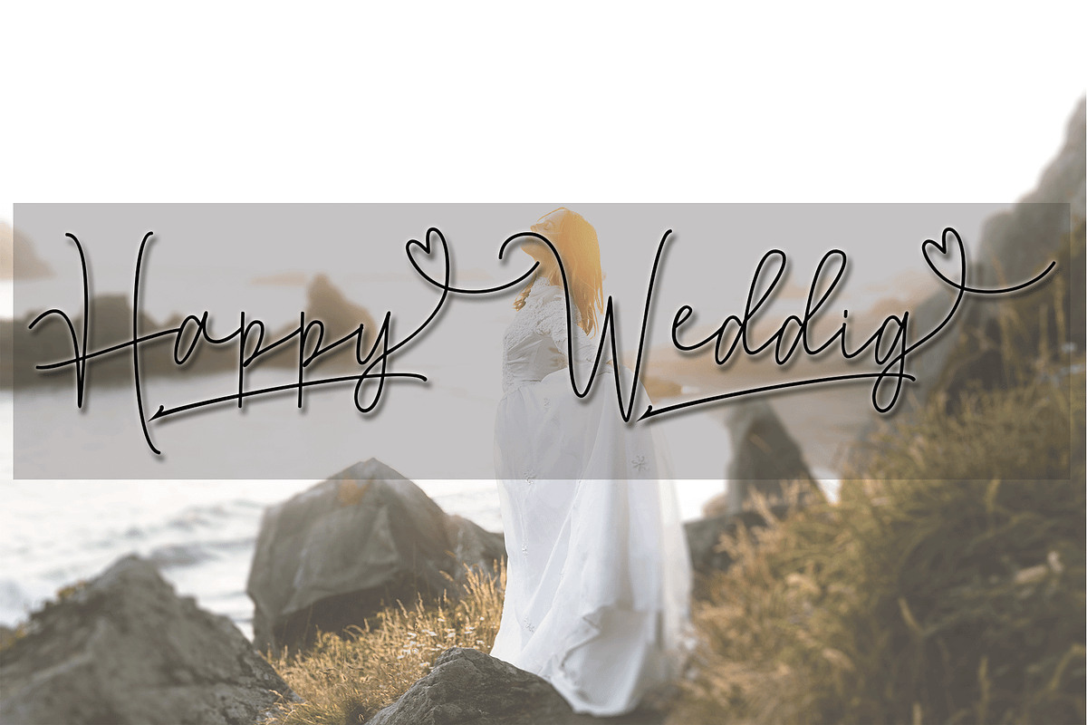 Achange Duo Style, a Script Font by PollemSt (Photo 9 of 9)