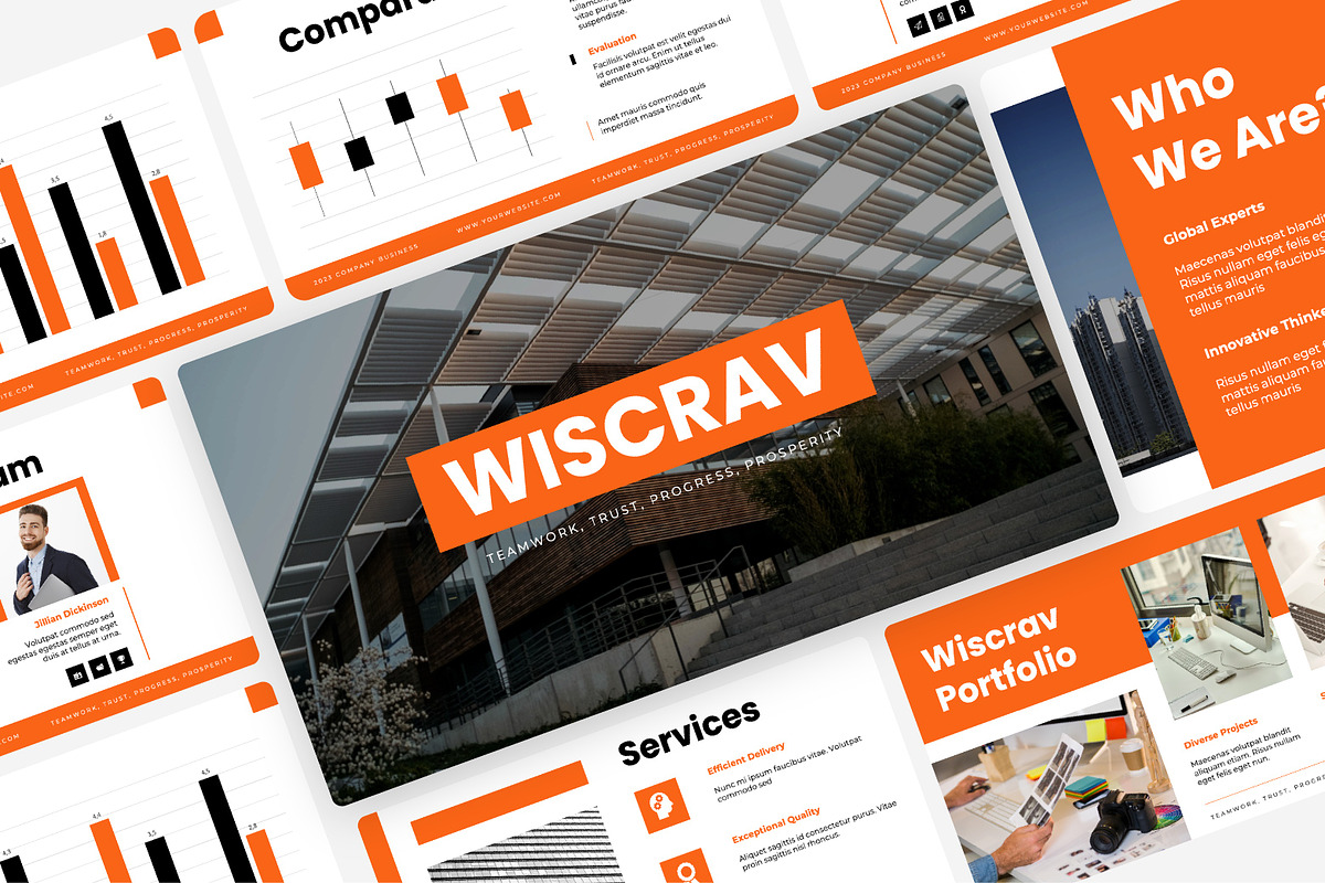 Business Keynote Presentation Design, a Presentation Template by Kren Studio (Photo 3 of 8)