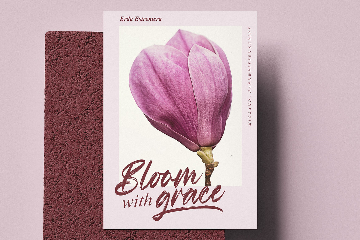 Migrand - Handwritten, a Script Font by ErgibiStudio (Photo 5 of 12)
