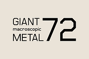 Deciso – Font Family, a Sans Serif Font by Stefano Giliberti (Thumbnail 7 of 10)