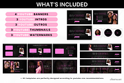 YouTube Branding Kit for Canva, a Social Media Template by Studio Eburnean (Thumbnail 2 of 9)