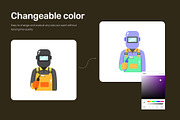 75 Construction Flat Icons, an Emoji Icon by Prosymbols (Thumbnail 4 of 8)