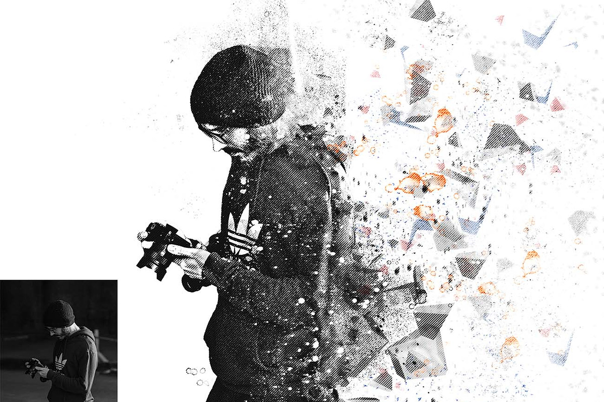 Shatter Burst Dispersion FX Ps Actio, an Action Add-On by Studio Retouch (Photo 10 of 13)