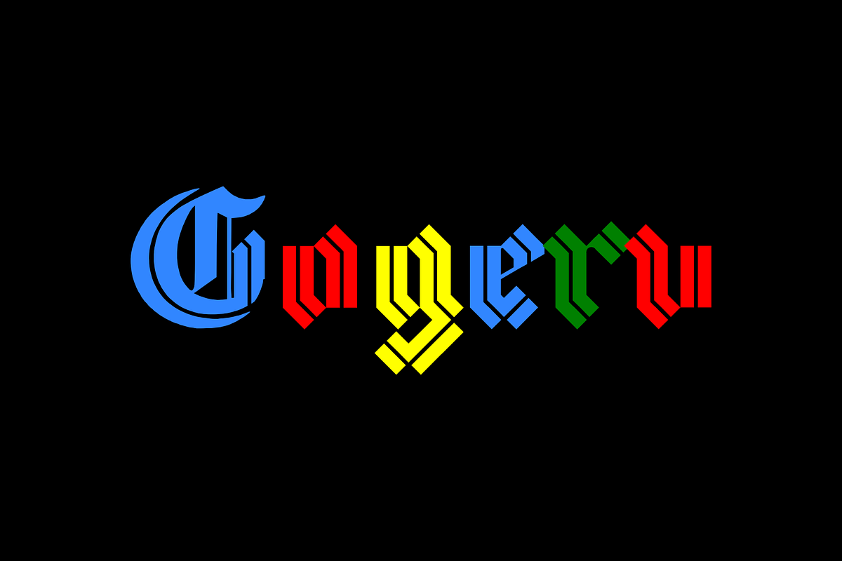 Wildkor - Blackletter Stripe Font, a Blackletter Font by Gittype (Photo 10 of 13)