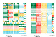 Christmas Retro Car Planner Stickers, a Design Template by DigitalDesignAI (Thumbnail 3 of 10)