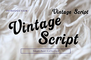 Vintage script, a Script Font by Wow Magic (Thumbnail 1 of 3)