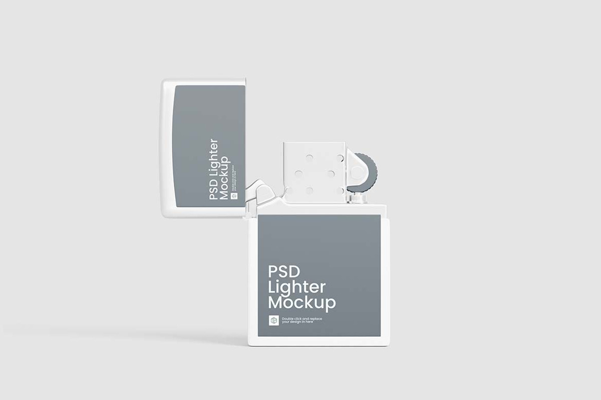Lighter Mockups, a Packaging Mockup by tiyasprabawa (Photo 2 of 5)