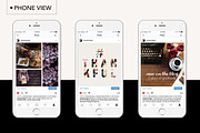 Instagram Thanksgiving Bundle, a Social Media Template by jgdigital.co designs (Thumbnail 6 of 8)