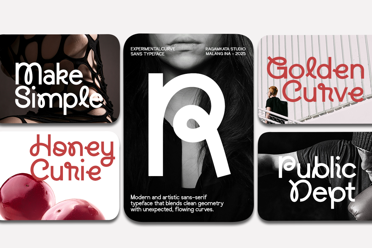 Raizent - Experimental Sans Font, a Sans Serif Font by RagamKata (Photo 4 of 13)
