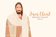 Minimalist Illustration Jesus Christ, a Person Illustration by Made bynath (Thumbnail 1 of 3)