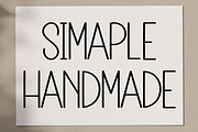 Holding Minimalist, a Sans Serif Font by FreshTypeINK (Thumbnail 6 of 7)