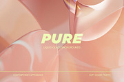 Pure Liquid Glass backgrounds, a Background Graphic by Volha Studio (Thumbnail 1 of 7)