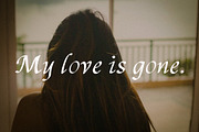 Gone, a Handwritten Font by MyFontsShop (Thumbnail 2 of 5)