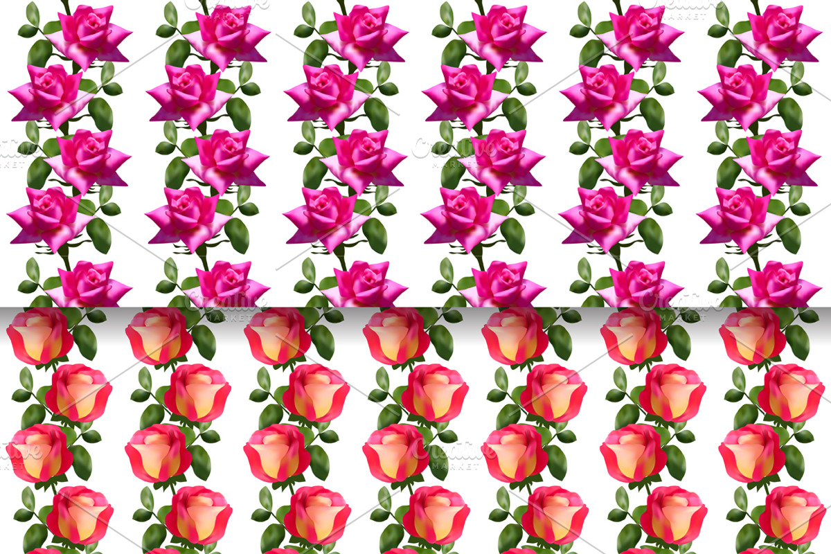 Roses Patterns preview 3