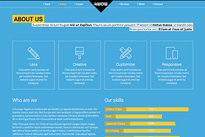 4WOW - Clean And Fun Responsive HTML