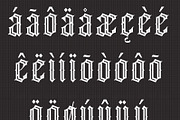 Sculpture Gothica, a Blackletter Font by cromatixclassroom (Thumbnail 4 of 5)
