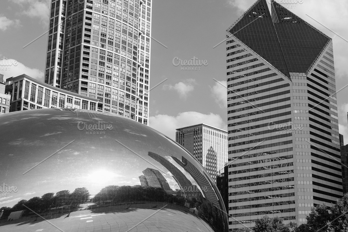 Chicago Architecture and The Bean, an Architecture Photo by Straightshooter (Photo 1 of 2)
