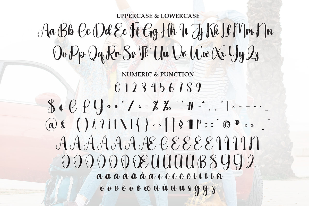 Holiday | Script Font, a Handwritten Font by Scratchones (Photo 7 of 8)