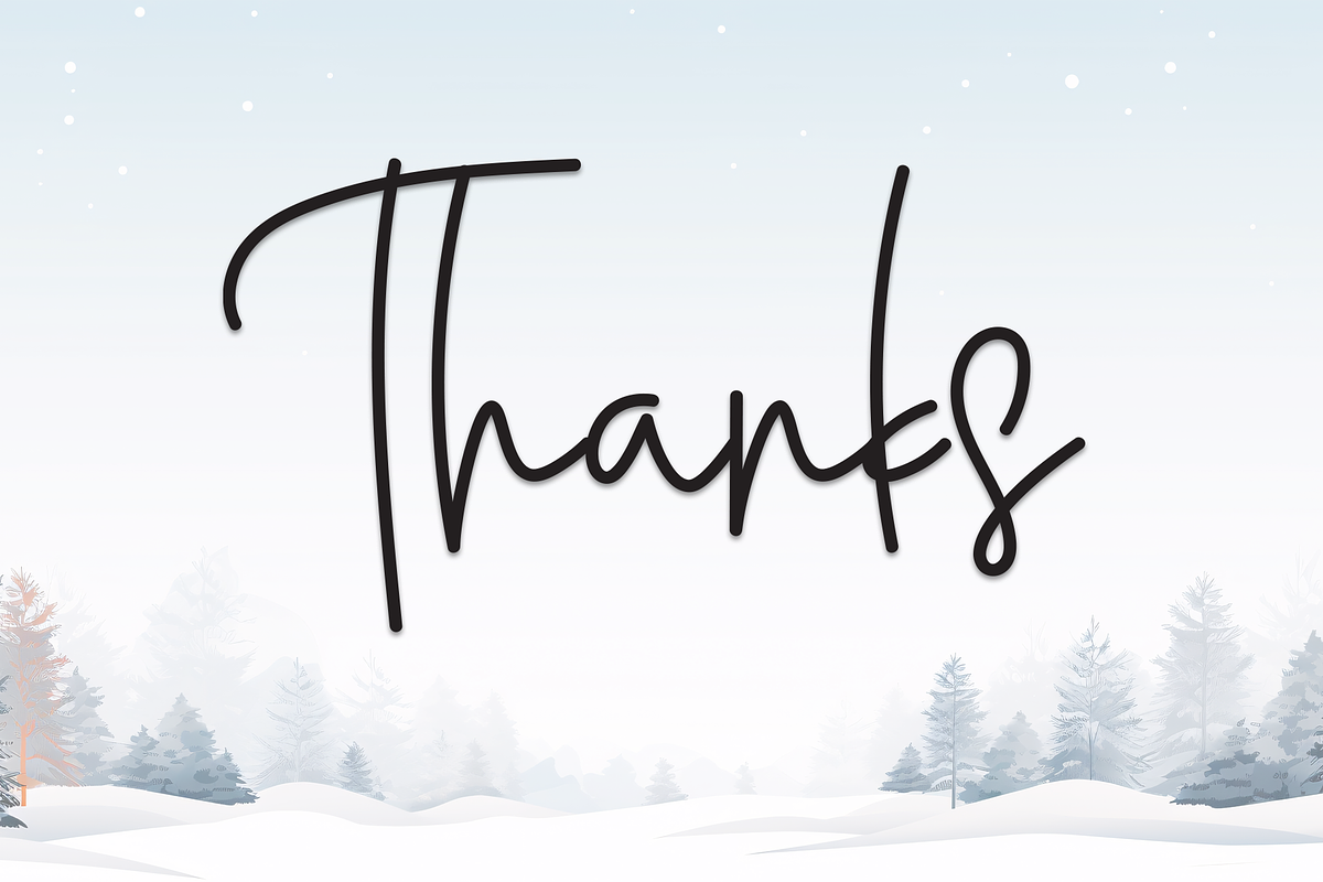 Winterland | Script Font, a Handwritten Font by Scratchones (Photo 8 of 8)