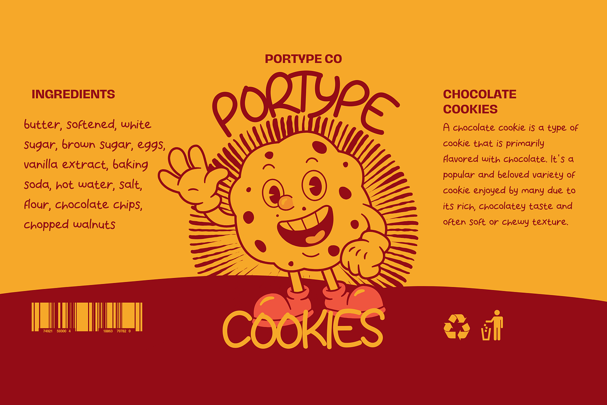 Port Potato -handwritten, a Handwritten Font by portype (Photo 4 of 10)