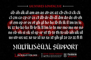 Kensy Zorem Typeface, a Blackletter Font by alit design (Thumbnail 19 of 20)