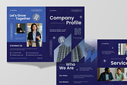 Company Profile Bifold Brochure, a Brochure Template by Annora Studio (Thumbnail 4 of 6)