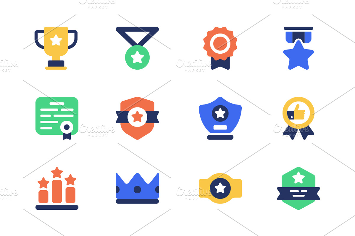 Flat Web Icons Pack, a Duotone Icon by alexdndz (Photo 9 of 29)
