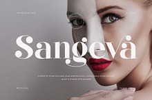 Sangeva – Elegant Modern Serif Font