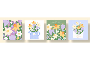 Trendy Happy Mother's Day cards