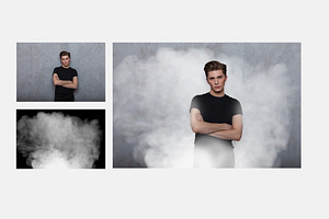 Smoke & Fog Overlays - 20 JPG